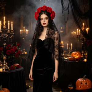 Lace Veil Headband