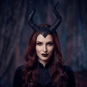 Devil Large Horn Headband