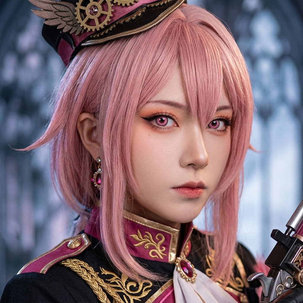 Pink Contact Lenses - Image 2
